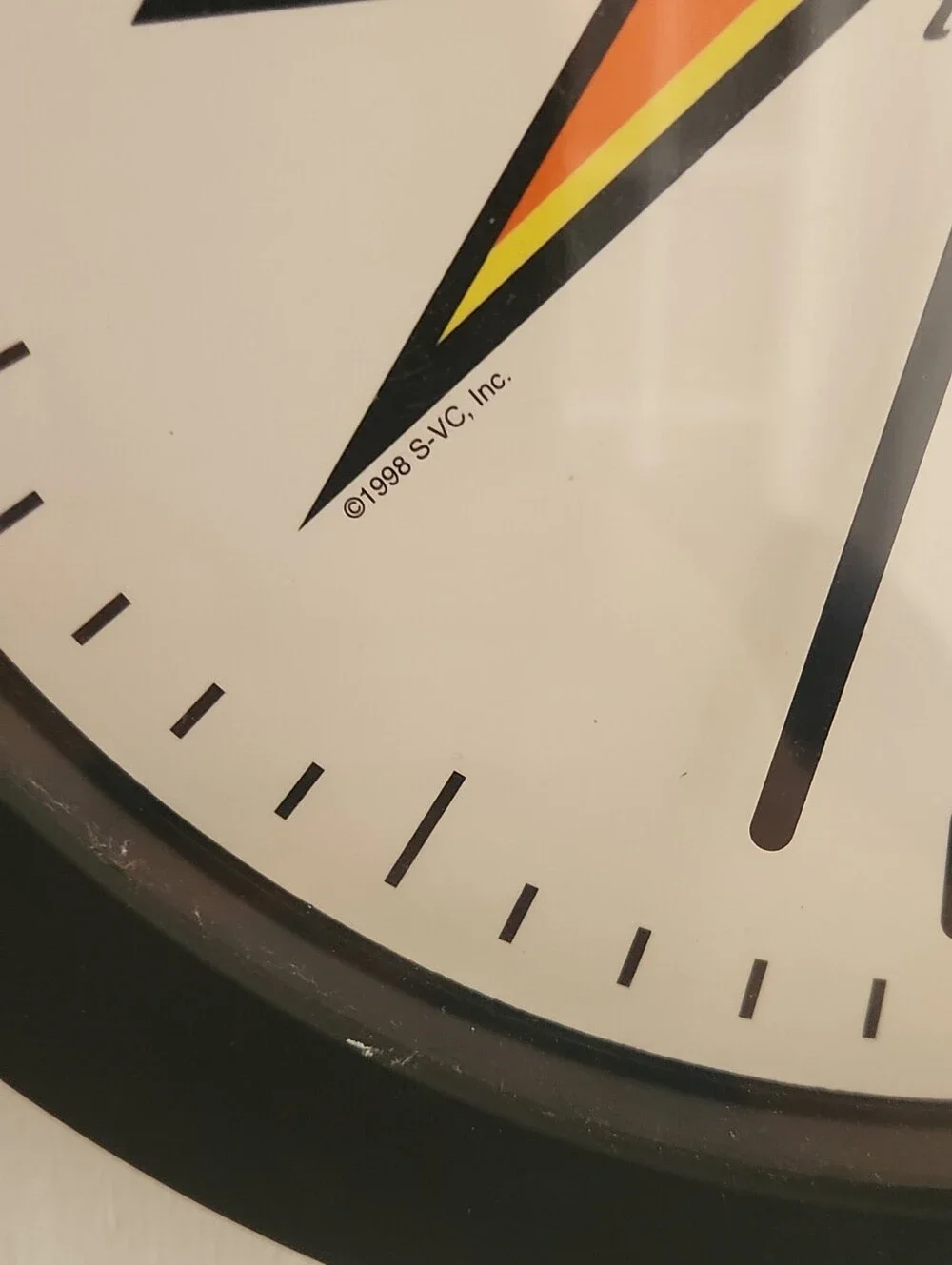 1998 Gatorade VTG Wall Hang Clock Working
